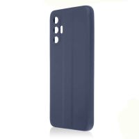 Силиконовый чехол FASHION CASE Tecno Pova 3 (темно-синий)