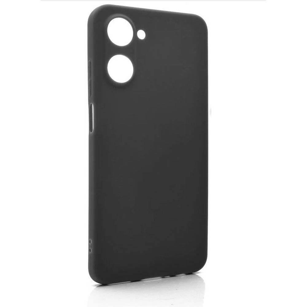 Силиконовый чехол FASHION CASE Realme 10 4G (черный)