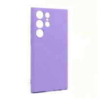 Силиконовый чехол FASHION CASE Samsung Galaxy S23 Ultra (сиреневый)