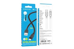 Кабель USB - Type-C HOCO BX81, 1м (черный)