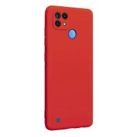 Силиконовый чехол FASHION CASE Realme C21 (красный)