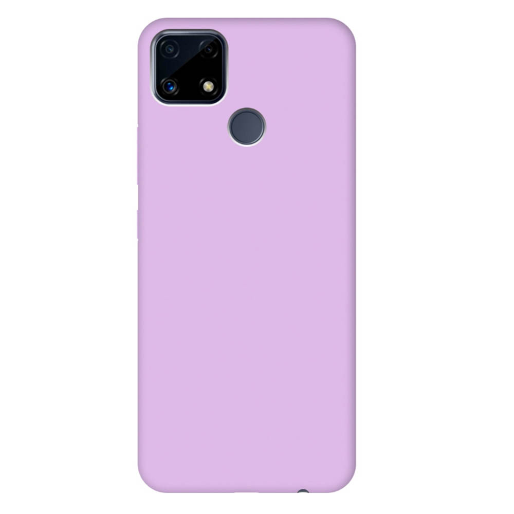 Силиконовый чехол FASHION CASE Realme C25 (сиреневый)