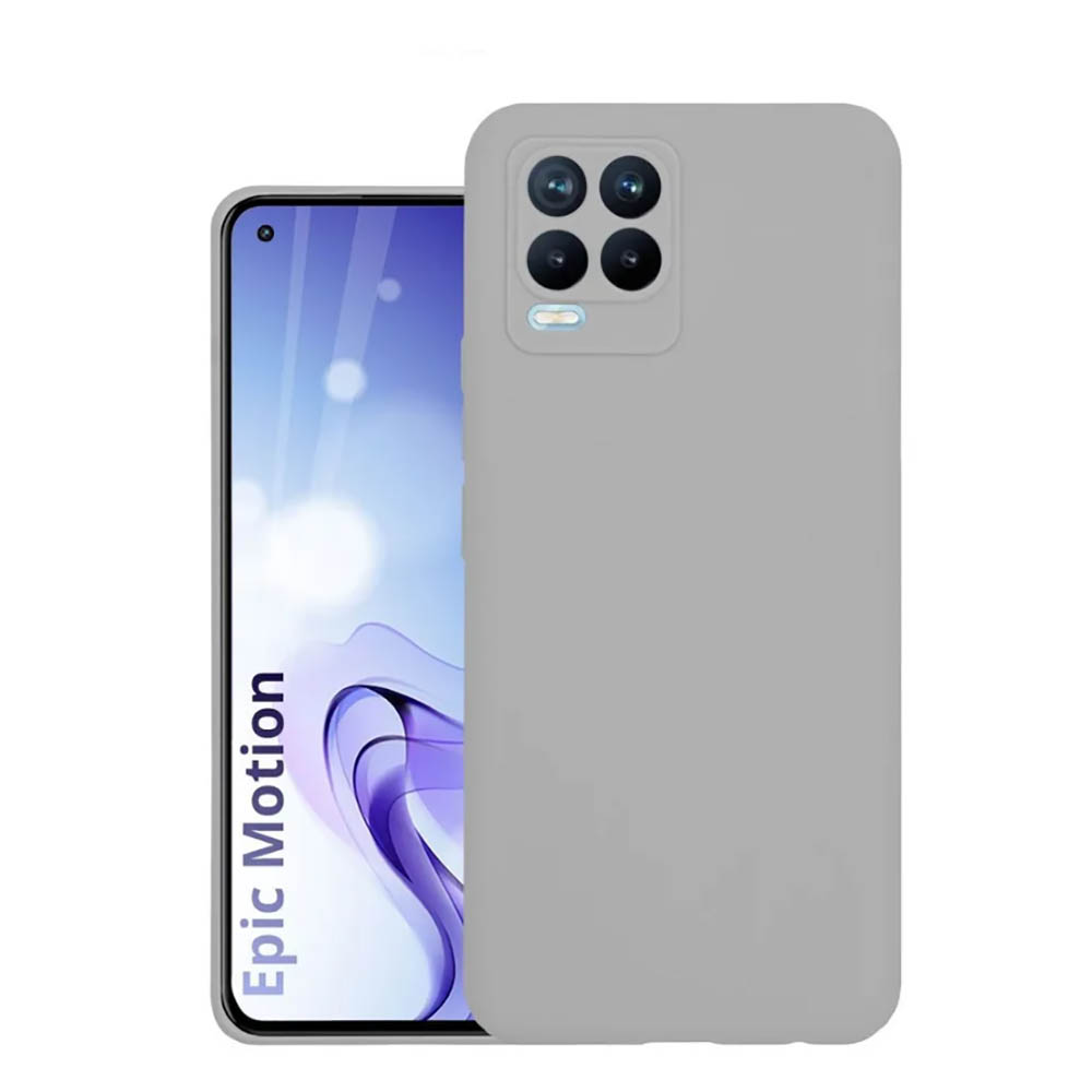 Силиконовый чехол FASHION CASE Realme 8 (серый)