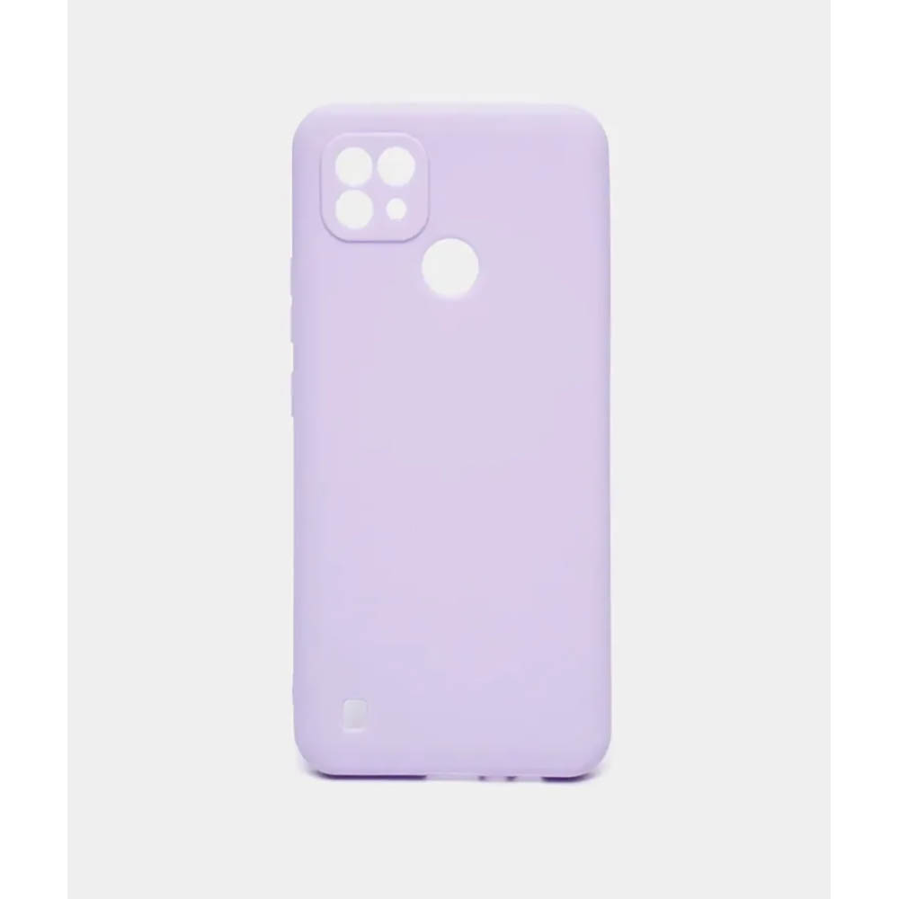 Силиконовый чехол FASHION CASE Realme C21 (сиреневый)