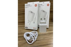 Сетевое зарядное устройство Xiaomi 27W USB, с кабелем USB - Type-C, 1м (белый)