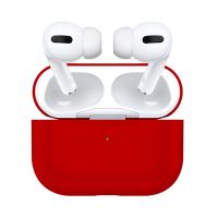 Чехол силиконовый для Airpods Pro 2 (красный)