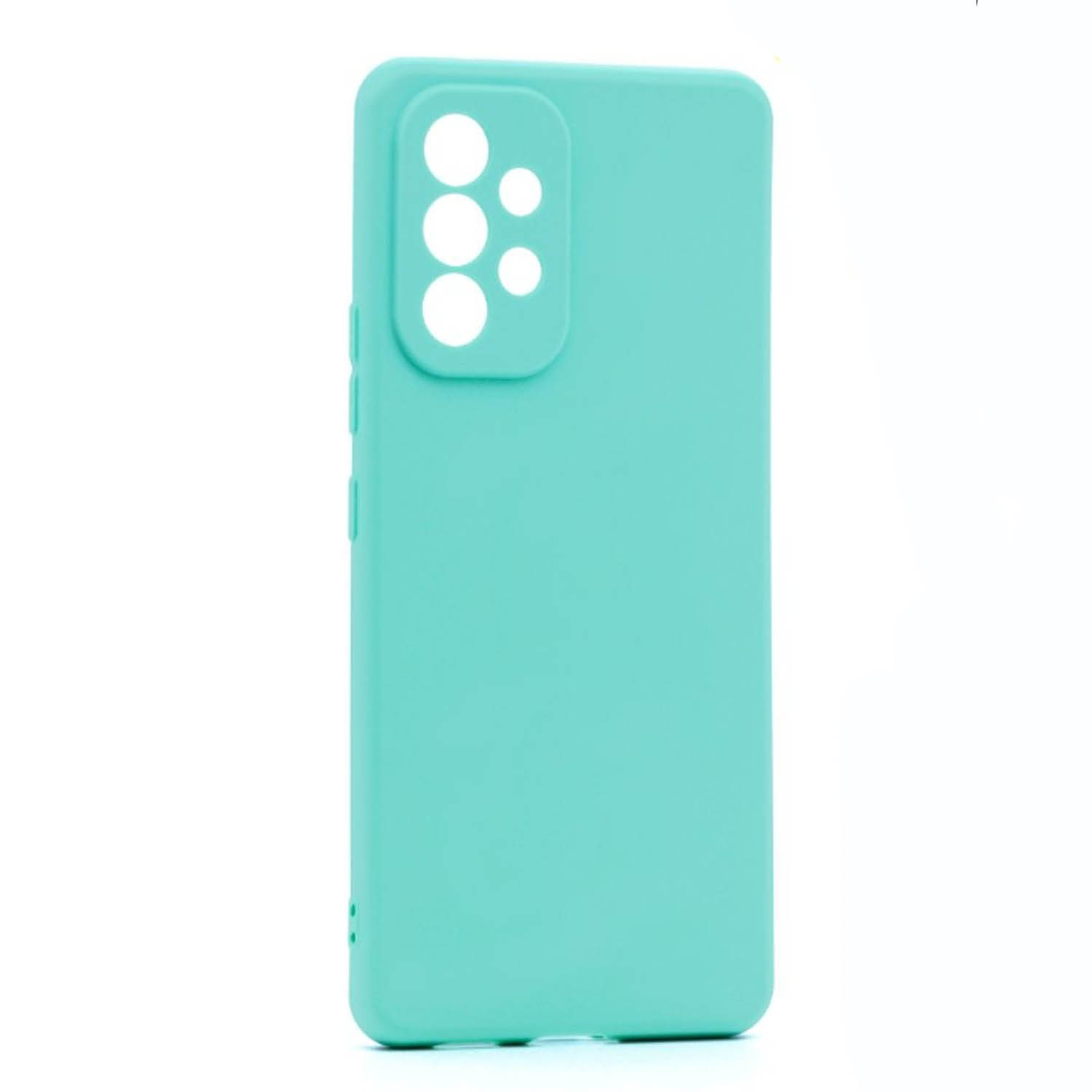 Силиконовый чехол FASHION CASE Samsung Galaxy A53 (бирюзовый)