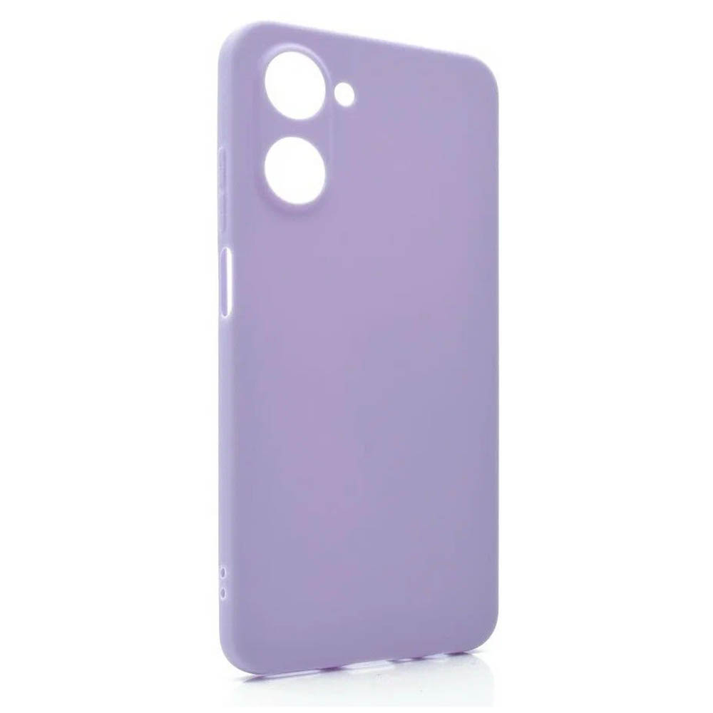 Силиконовый чехол FASHION CASE Realme 10 4G (сиреневый)