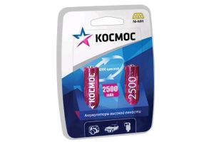 Аккумулятор КОСМОС  R6 (2500 mAh)  BL2   (2/24/288)