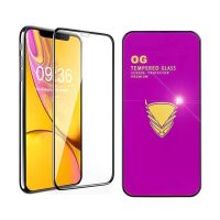 Противоударное стекло OG Tempered Glass для дисплея Apple iPhone Xr, iPhone 11 9H тех.уп. (черный)