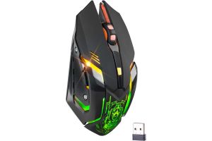 Беспроводная игровая мышь DEFENDER Trigger GM-934 LED,7кнопок,3200dpi (черный)