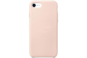 Чехол силиконовый для Apple iPhone 7, iPhone 8, iPhone SE 2020 (пудровый) 19