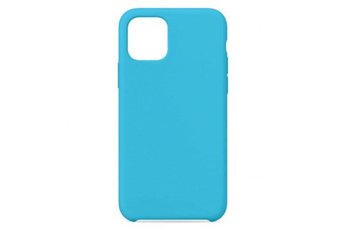 Чехол силиконовый для Apple iPhone 11 Pro (голубой)