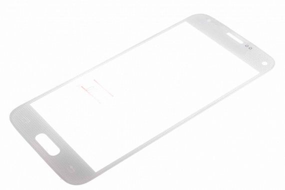 Стекло Samsung Galaxy S5 mini SM-G800F (белый) для переклейки на дисплей