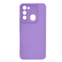 Силиконовый чехол FASHION CASE Tecno Spark 8C (сиреневый)