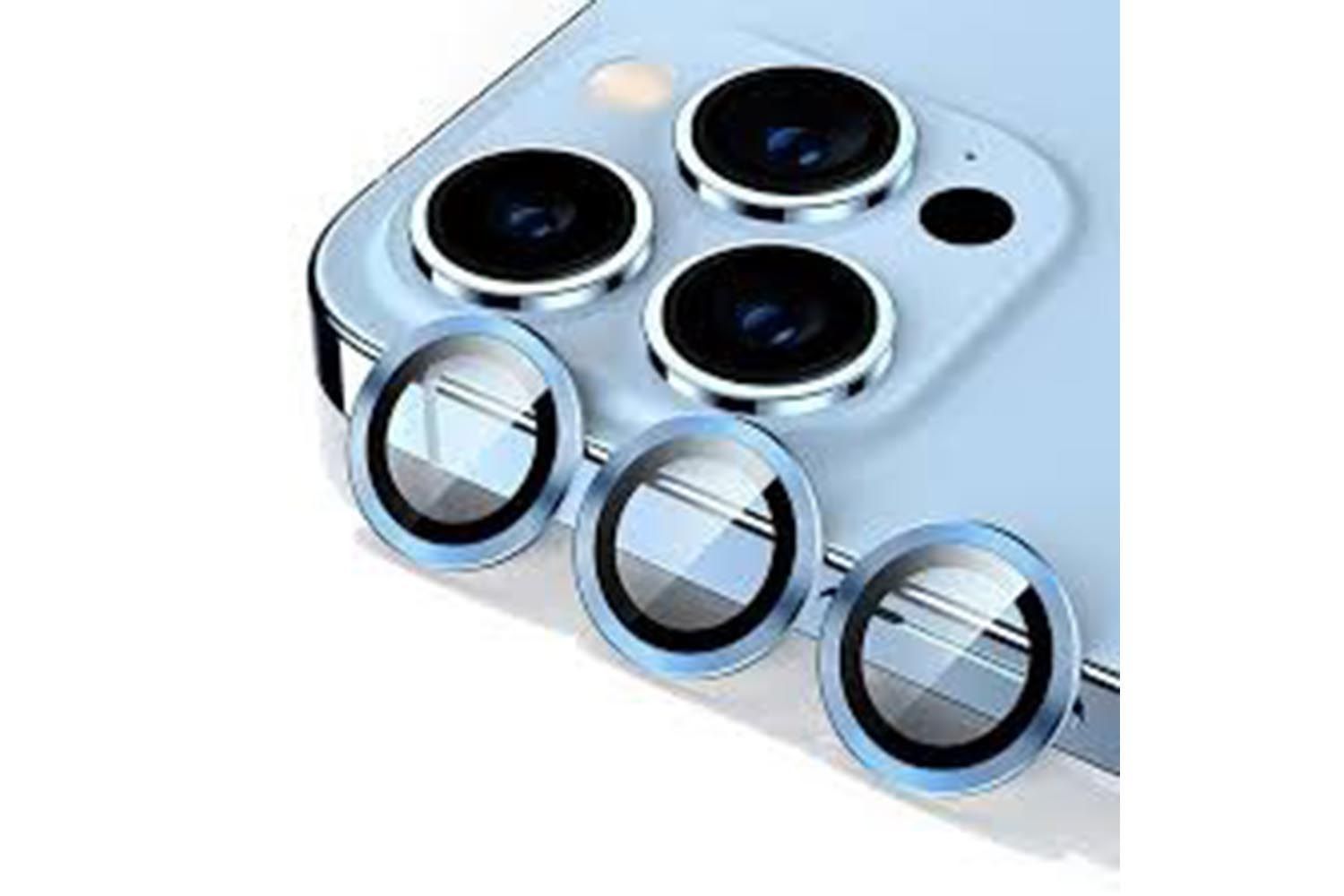 Защитные линзы для камеры Apple iPhone 12 Pro (голубой)