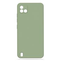 Cиликоновый чехол FASHION CASE Realme C20, C11 (фисташковый)