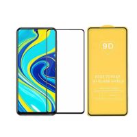 Противоударное стекло LEIWEI для дисплея Xiaomi Redmi Note 10 Pro 9D тех.уп.черный)