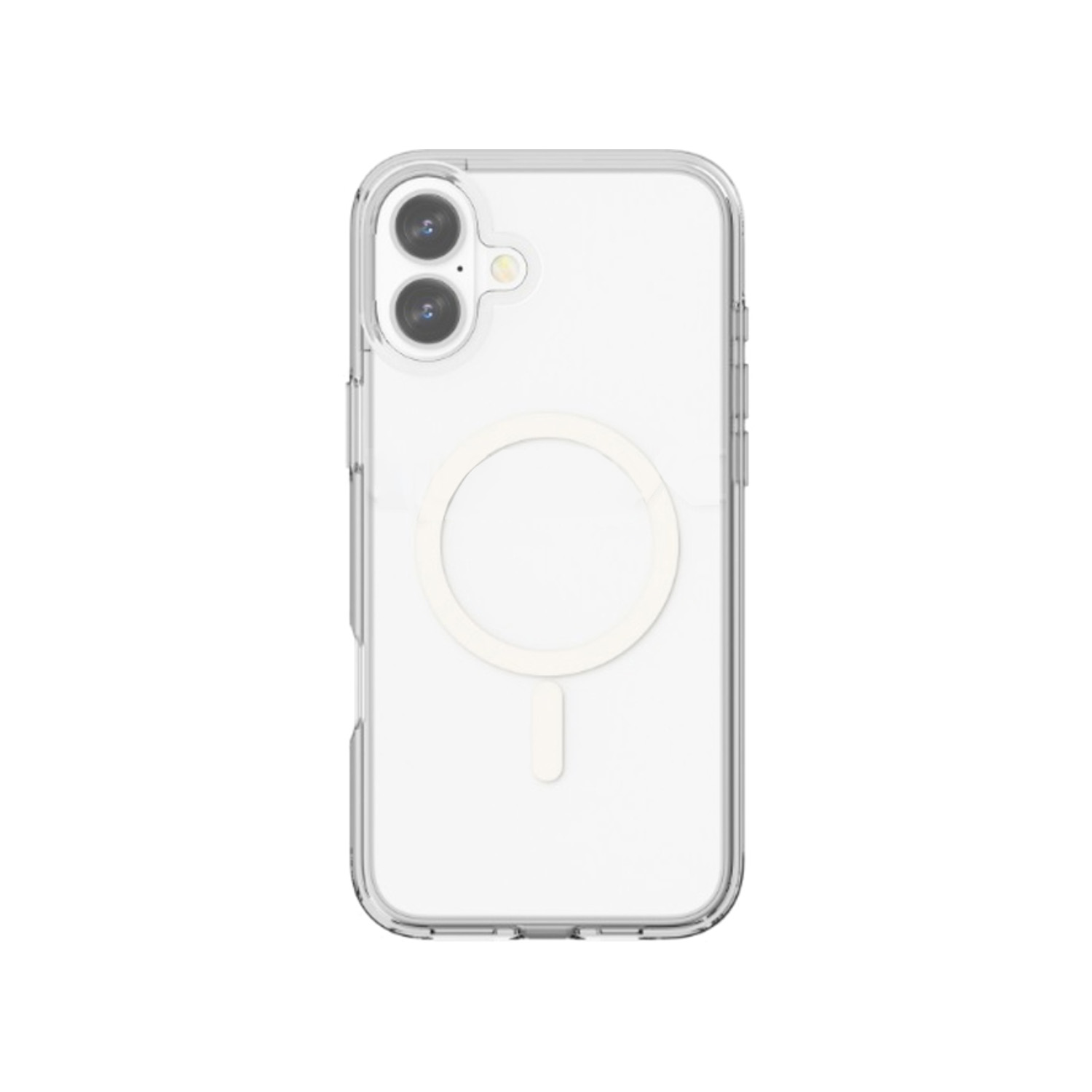 Чехол силиконовый для Apple iPhone 16 Clear Case с MagSafe (прозрачный)