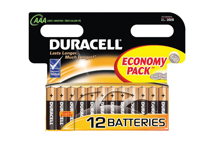 Элемент питания DURACELL LR03 AAA BL8 BASIC (ценая указана за один элемент)