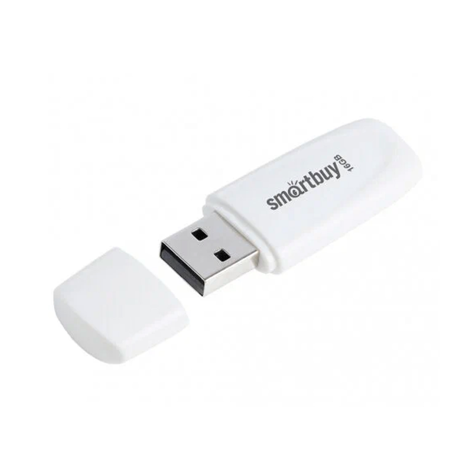 Флеш-накопитель USB 16GB Smart Buy Scout (белый)