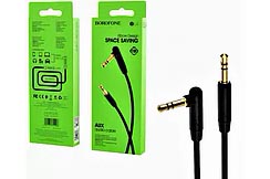 AUX Кабель 3.5mm BOROFONE BL4 audio cable 2 метра (черный)