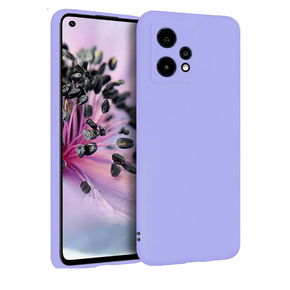 Силиконовый чехол FASHION CASE Realme 9 Pro (сиреневый)