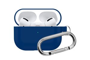 Чехол силиконовый для Airpods Pro (ярко - синий)