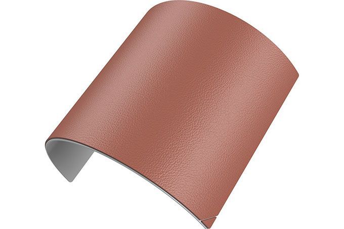 Гидрогелевая пленка на заднюю крышку HOCO GB003 Smart film (1 шт) (темно - коричневая  кожа)