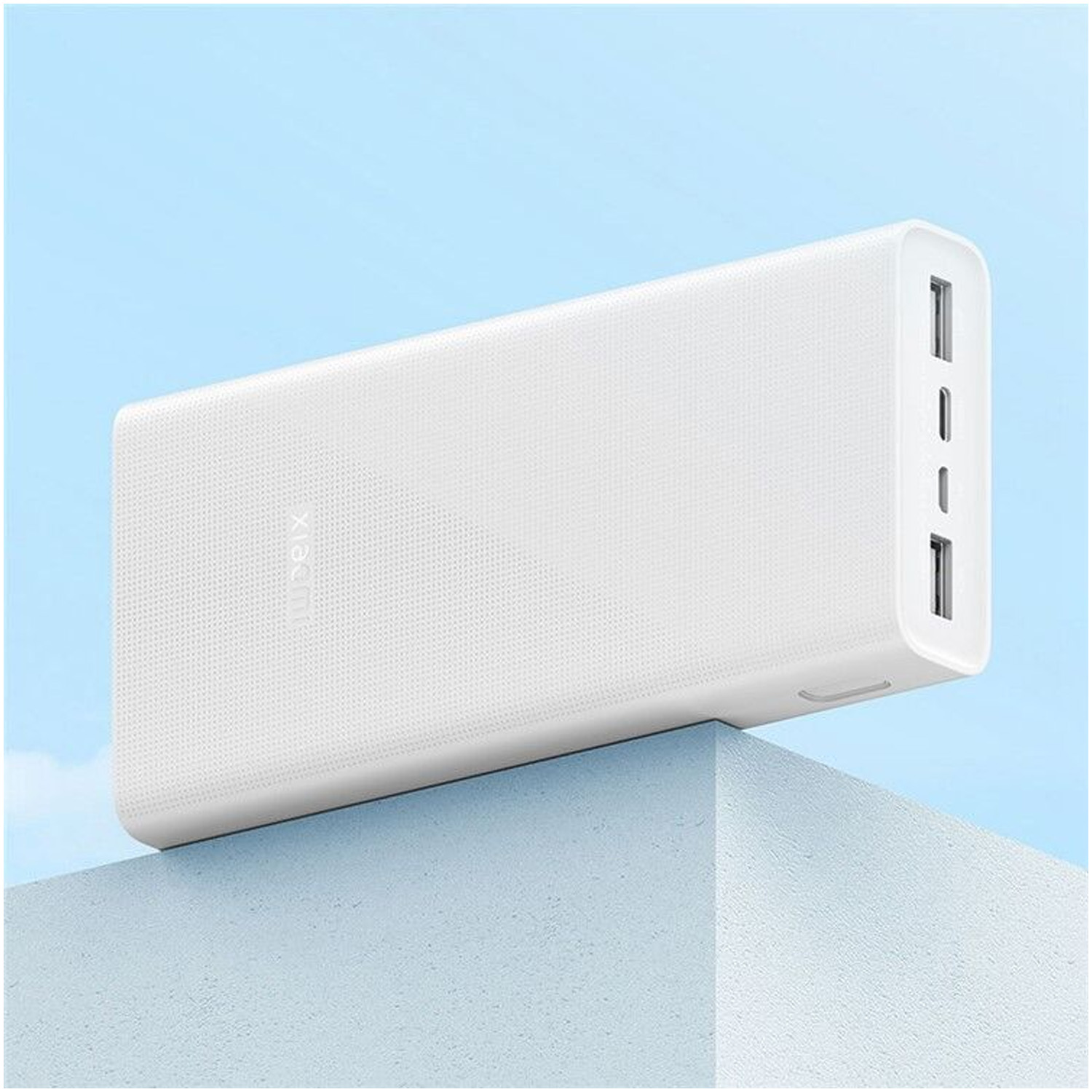 Внешний аккумулятор Xiaomi PB2022ZM, 20000mah, Type-C, Power Bank (белый)