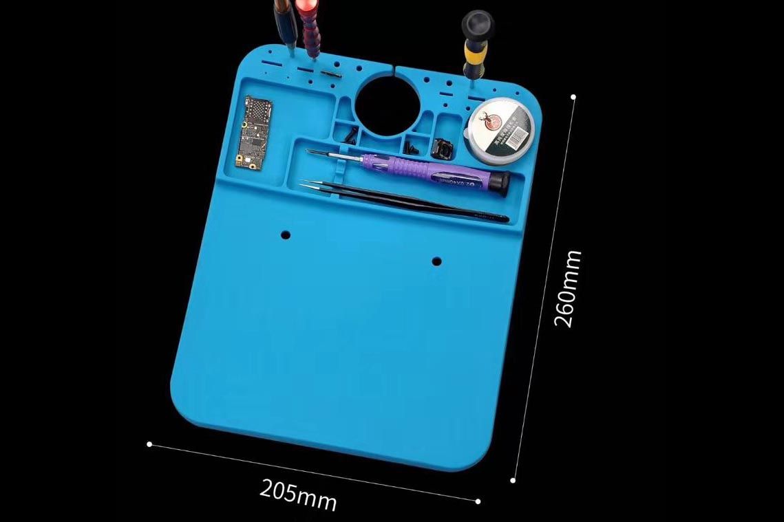 Подложка для разбора телефона с отверстием под микроскоп