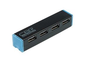 HUB CBR USB-концентратор CH-135 4 порта, USB 2.0 (черный)