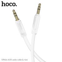 AUX Кабель 3.5mm HOCO UPA16 audio cable, 1 метр (белый)