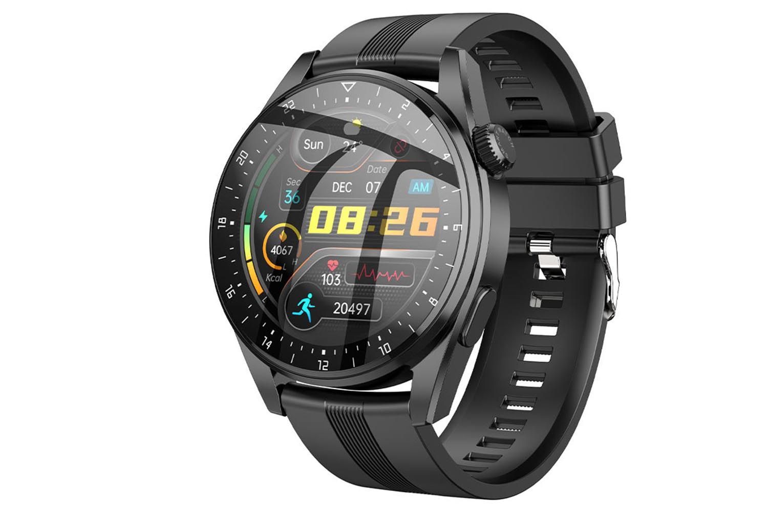 Смарт часы спортивные HOCO Y9 Smart watch Call Version (черный)