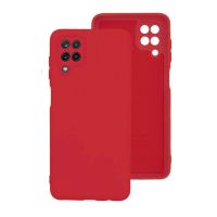 Силиконовый чехол FASHION CASE Samsung Galaxy A12 2020, A12 2021 (красный)