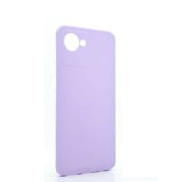 Силиконовый чехол FASHION CASE Realme C30 (сиреневый)