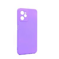 Силиконовый чехол FASHION CASE Realme C35 (сиреневый)