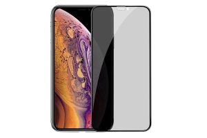 Противоударное стекло OG Anti Spy для дисплея Apple iPhone Xs Max, 11 Pro Max 9D Антишпион