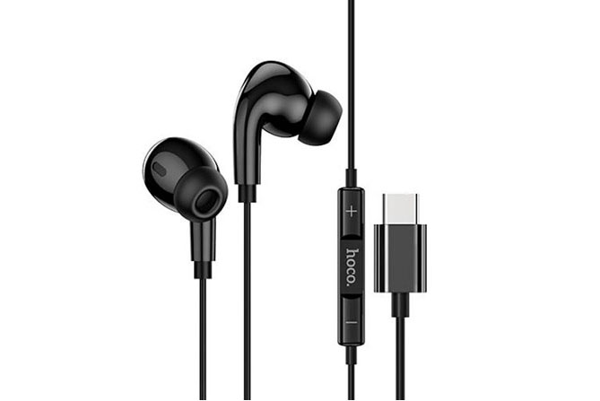 Гарнитура HOCO M83 Type-C Original series digital earphones (черный)