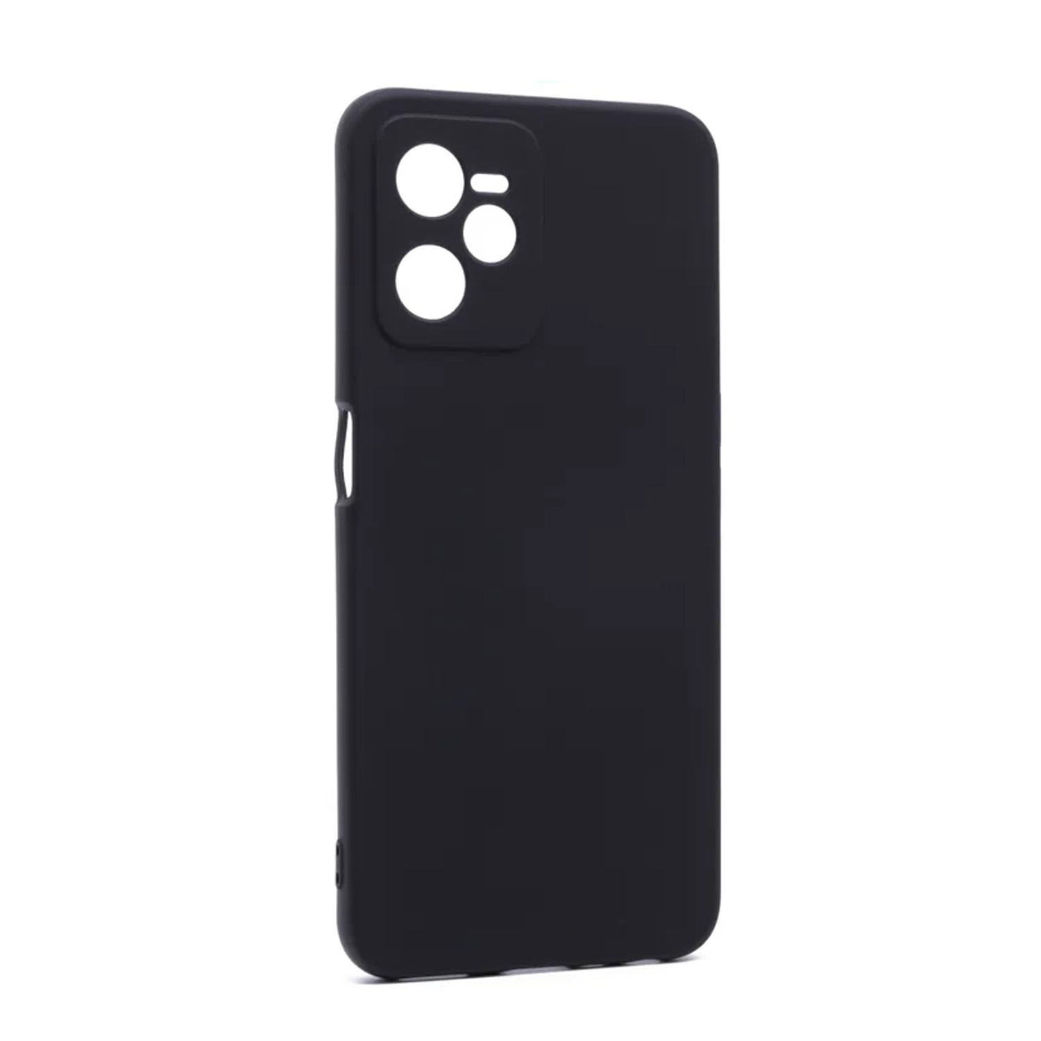 Силиконовый чехол FASHION CASE Realme C35 (черный)