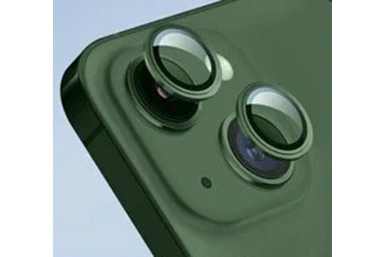 Защитные линзы для камеры Apple iPhone 13, 13 mini (хаки)