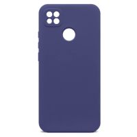 Силиконовый чехол FASHION CASE Xiaomi Redmi 9C (темно-синий)