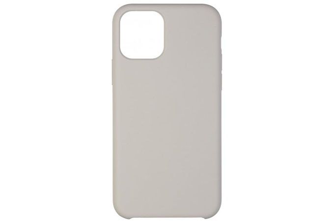 Чехол силиконовый для Apple iPhone 11 Pro (серый песок)