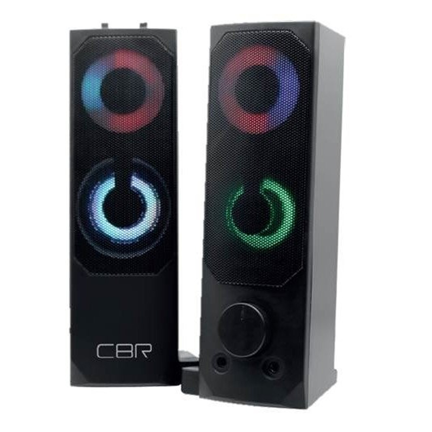 Акустическая система 2.0, CBR CMS 514L Black , USB, 2х3 Вт (черный)