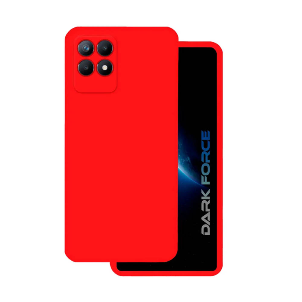 Силиконовый чехол FASHION CASE Realme 8i (красный)