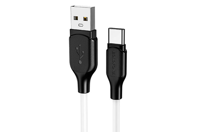 Кабель USB - Type-C BOROFONE BX42 Encore, 1м (белый)