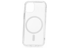 Чехол силиконовый для Apple iPhone 14 Plus Clear Case 2mm с MagSafe (прозрачный)