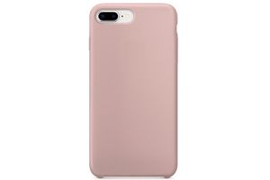 Чехол силиконовый для Apple iPhone 7 Plus, Apple iPhone 8 Plus (пудровый)