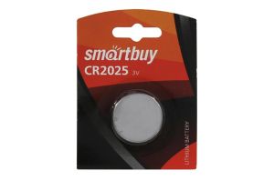 Элемент питания SMARTBUY CR2025 BL1 (цена указана за один элемент)