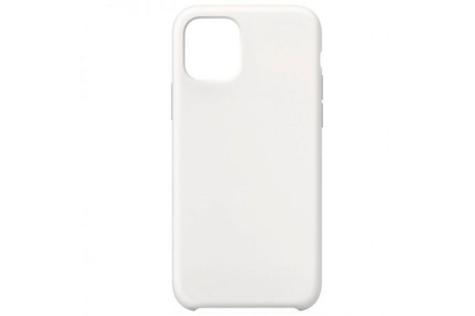 Чехол силиконовый для Apple iPhone 11 Pro Max (белый)